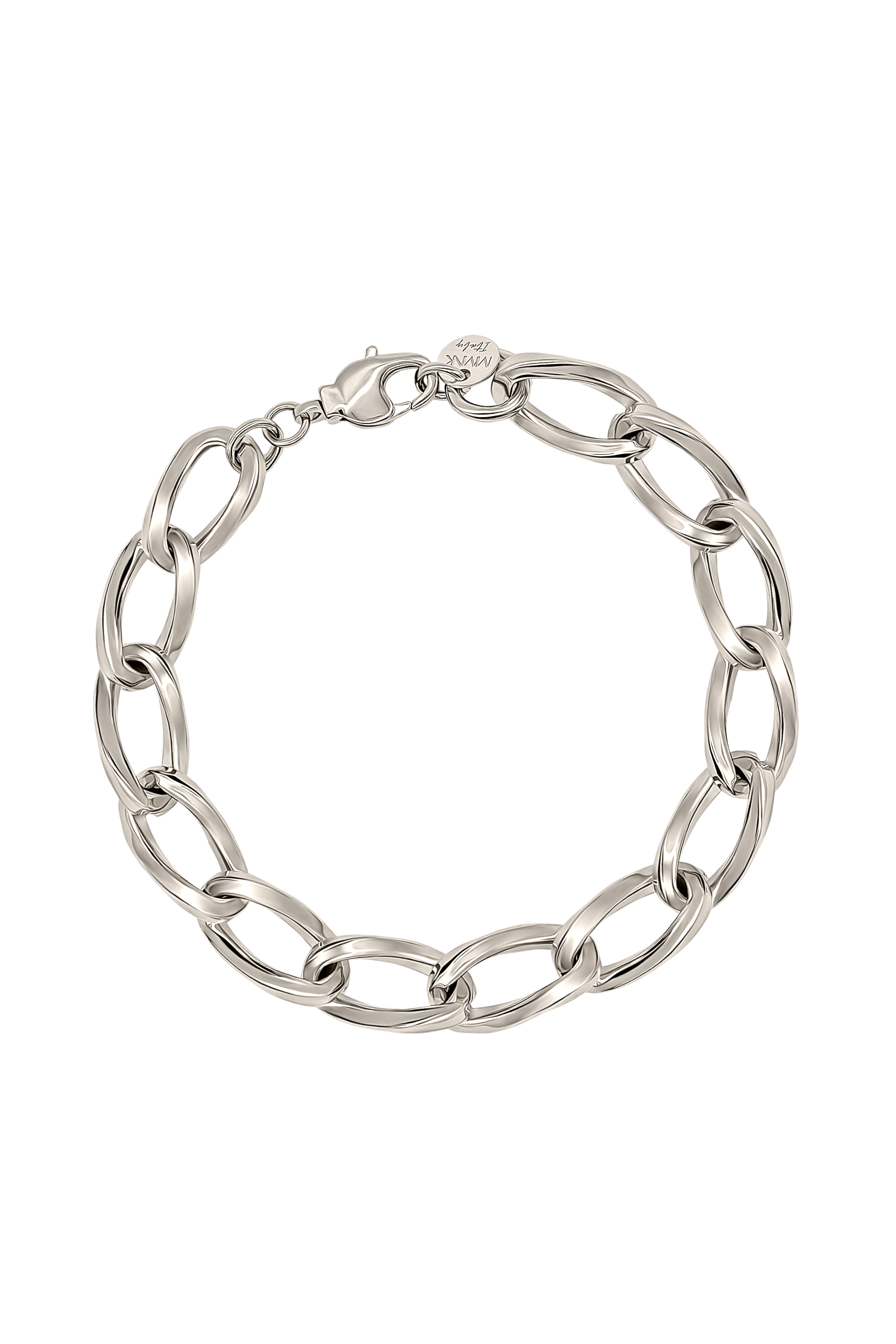 L'onda Bracciale Rodio