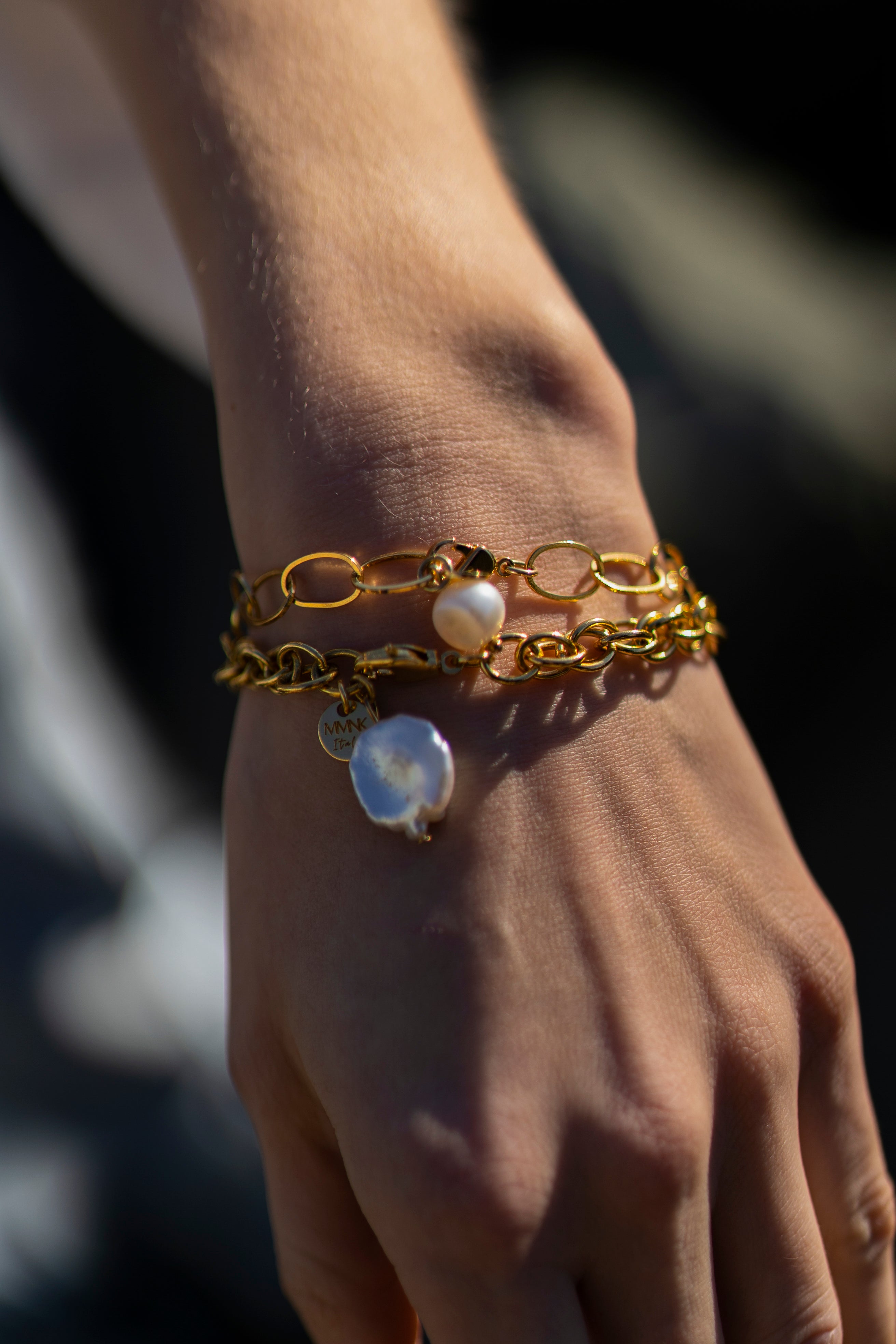 Bracciale Ovali Oro