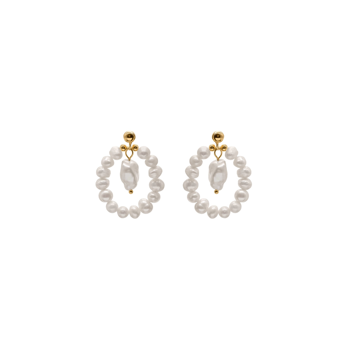 Tondi di Perle Earrings