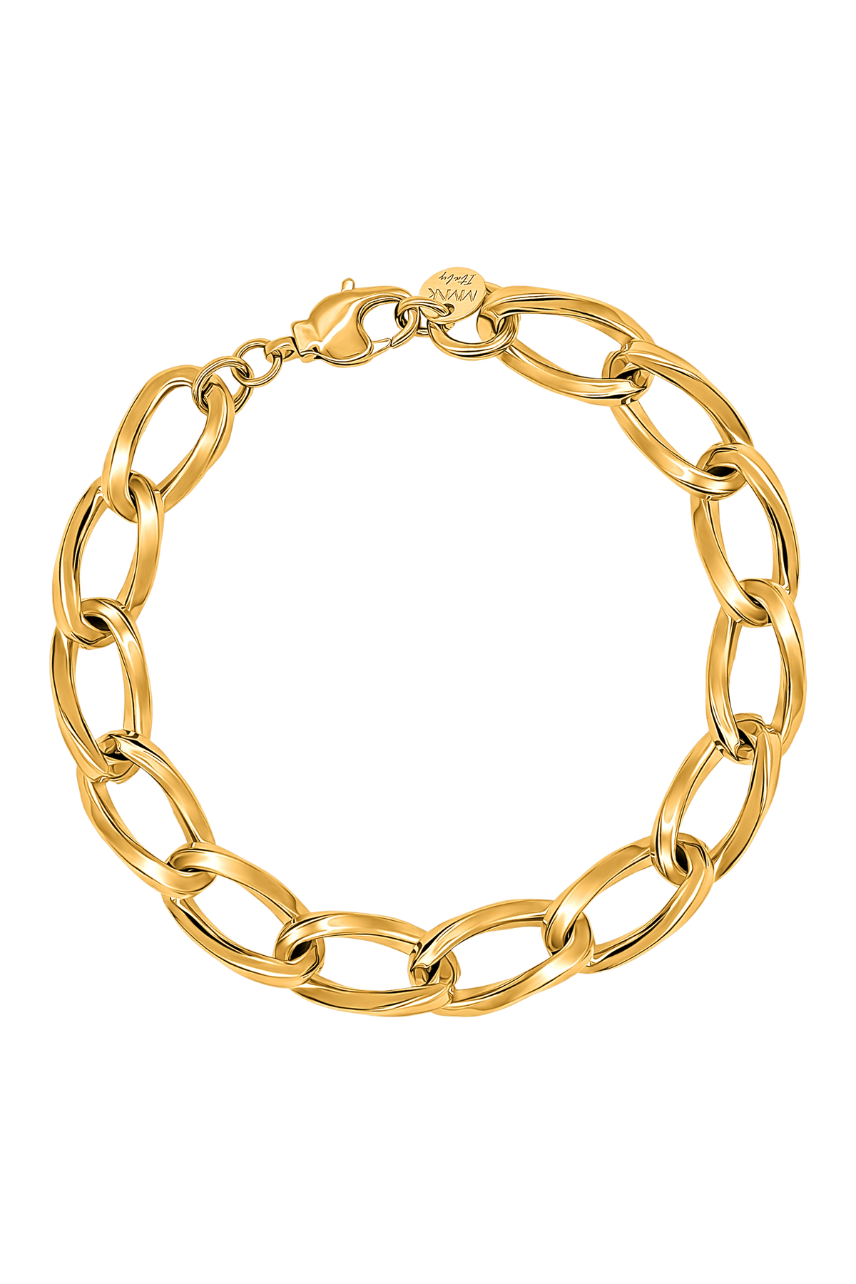 Wave Rhodium Bracelet